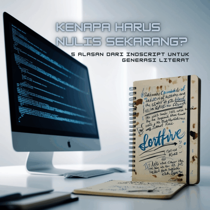 Kenapa Harus Nulis Sekarang? 5 Alasan dari Indscript untuk Generasi Literat