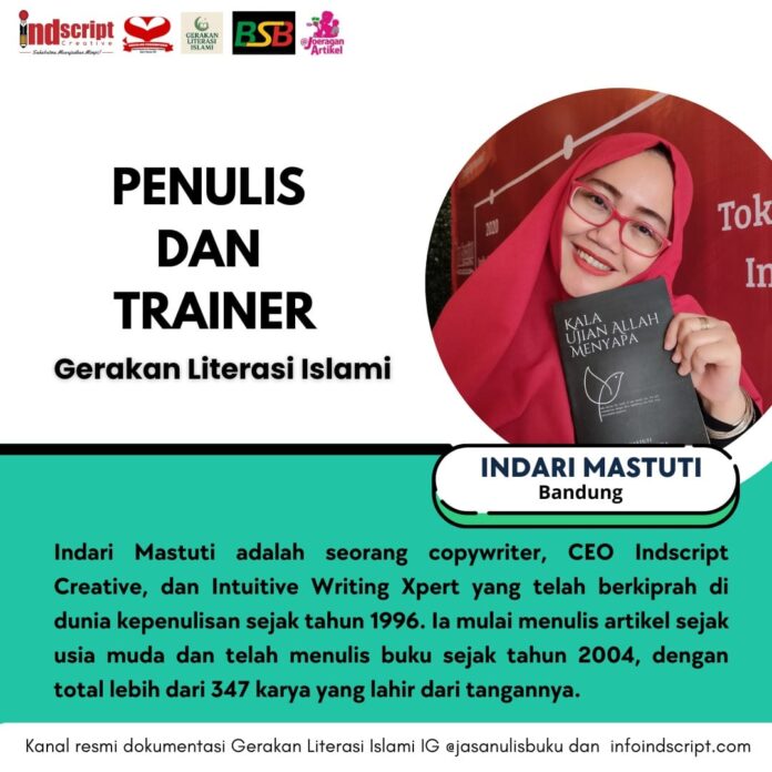 Gerakan Literasi Islami, Dari Penulis untuk Indonesia