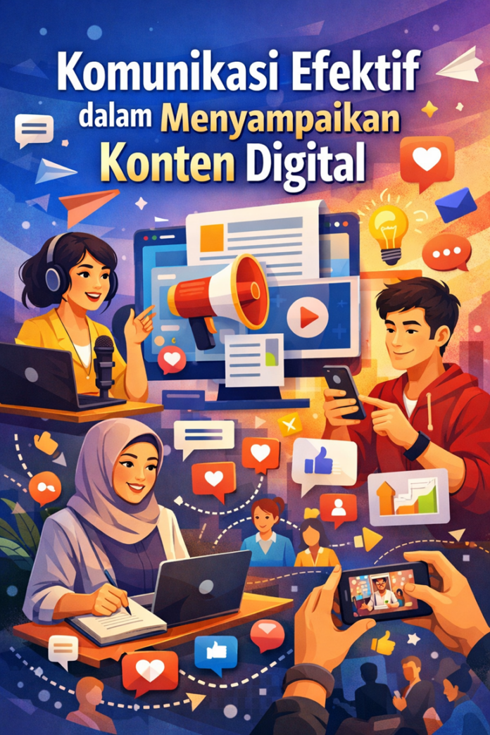Komunikasi Efektif dalam Menyampaikan Konten Digital